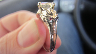 This Cylon engagement ring is frakking amazing